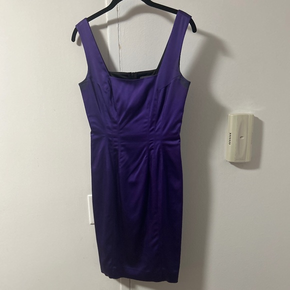 Jay Godfrey Purple Mini Dress - Picture 1 of 3